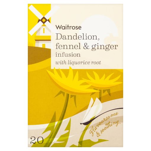Picture of Waitrose Tea Infusion Dandelion,Fennel&Ginger 30g
