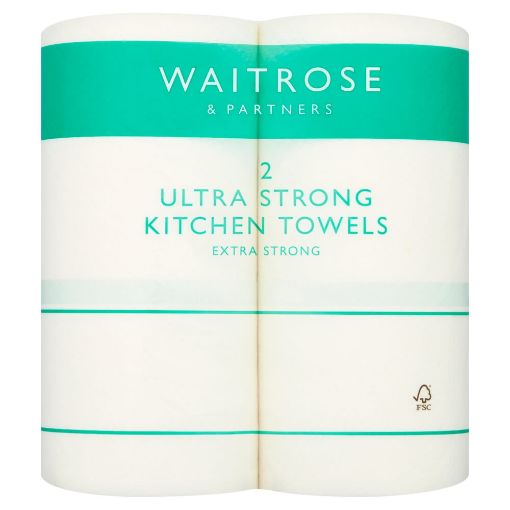 Picture of Waitrose Ultra Strong Kitchen Towels 2s