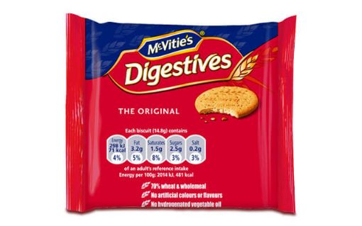 Picture of Mcvities Digestive Twin Pack 40gx2