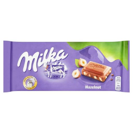 Picture of Milka Hazelnut Chocolate 100g