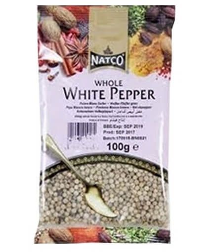Picture of Natco Whole White Pepper 100g