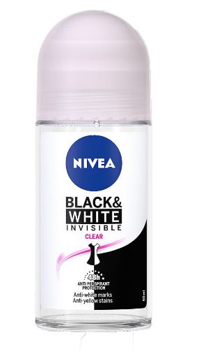 Picture of Nivea Deo Roll-On Invisible Black & White For Female 50ml