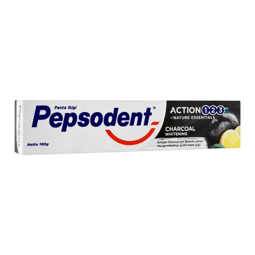 Picture of Pepsodent 123 Charcoal White 130g