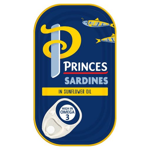 Picture of Princes Sardines in Sunflower Oil 120g