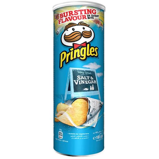 Picture of Pringles Salt & Vinegar 165g