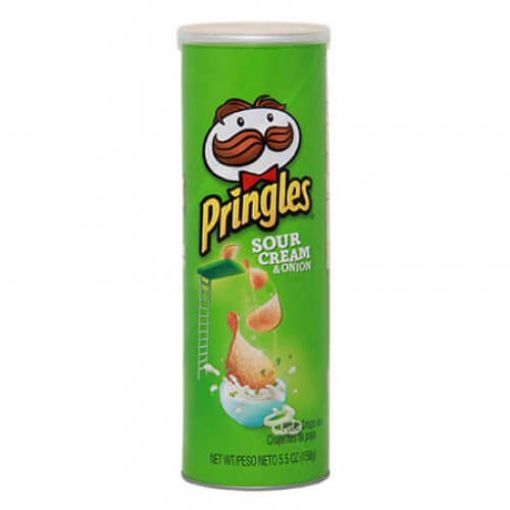 Picture of Pringles Sour Cream & Onion 158g