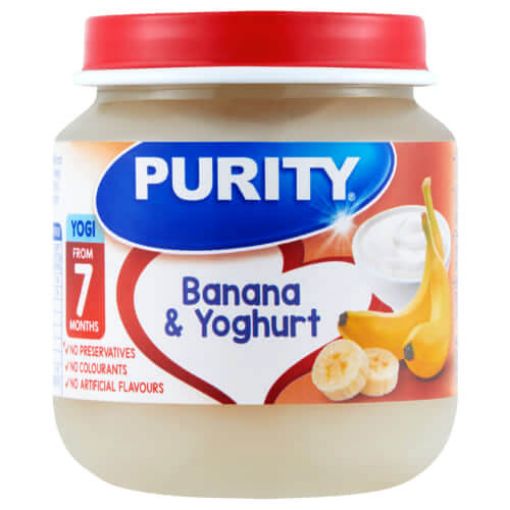 Picture of Purity 2nd Foods Banana & Yoghurt 125ml