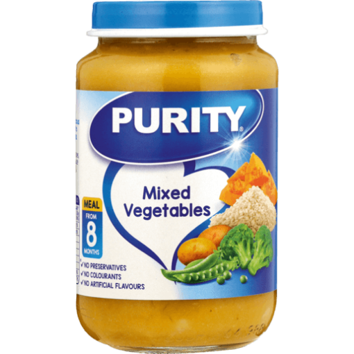 Picture of Purity 3rd Foods Mixed Vegtables 200g