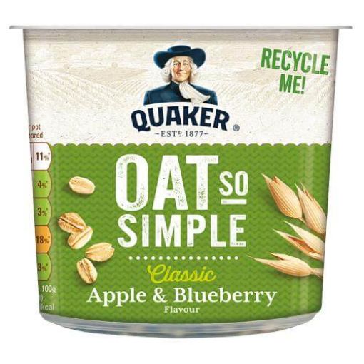 Picture of Quaker Oat So Simple Pots Apple&Blueberry 57g