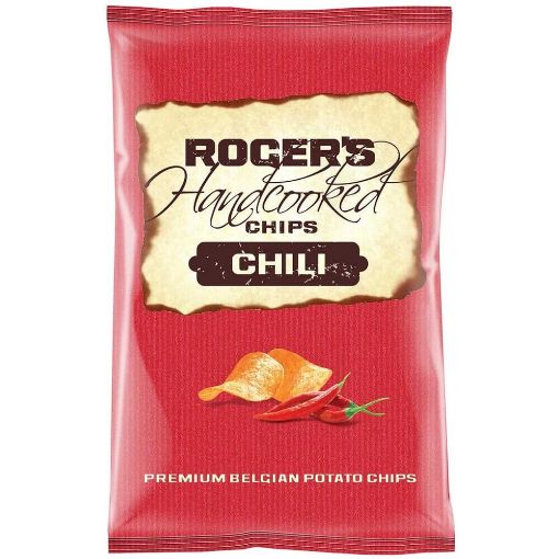 Picture of Rogers Hand Cooked Chips Chili 150g
