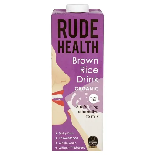 Picture of Rude Health Organic Brown Rice Drink GF 1ltr