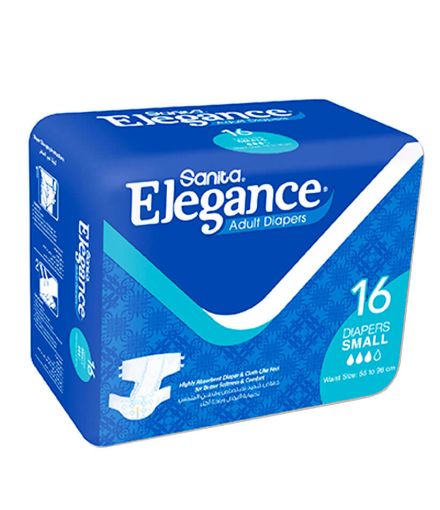 Picture of Sanita Elegance Adult Small 16s Diapers