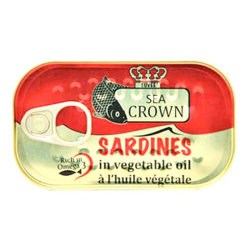 Picture of Sea Crown Sardine In Veg Oil 125g