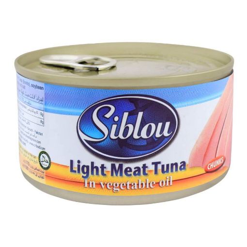 Picture of Siblou Light Meat Tuna Chunks In Veg Oil 170g