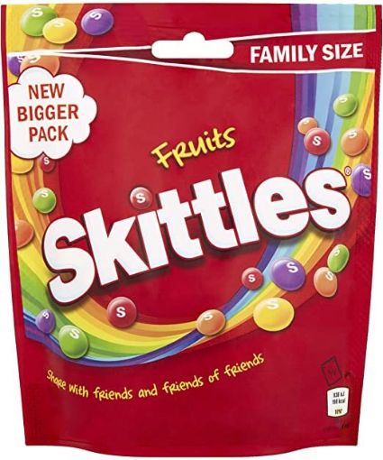 Picture of Skittles Fruit Pouch 196g