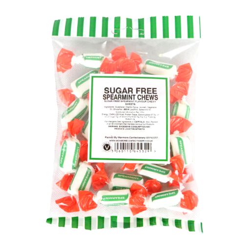 Picture of Sugar Free Spearmint Chews Toffee 110g