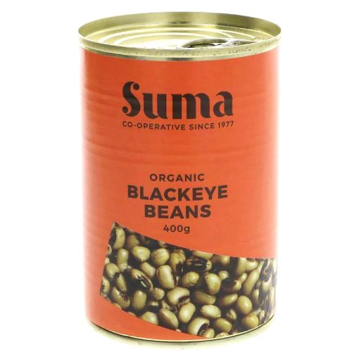 Picture of Suma Organic Black Eye Beans 400g