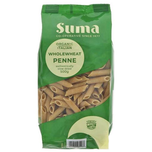 Picture of Suma Organic Wholewheat Penne 500g