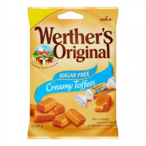 Picture of Werthers Original Creamy Toffees Sugar Free 65g