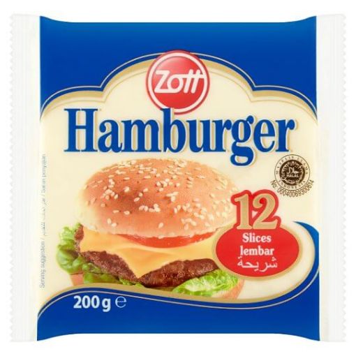 Picture of Zott Slices Cheese Hamburger 200g