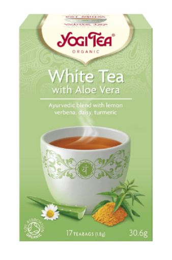 Picture of Yogi Tea Tea White With Aloe Vera 17s