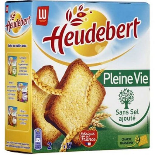 Picture of Lu Heudebert Toast Bread No Salt 300g