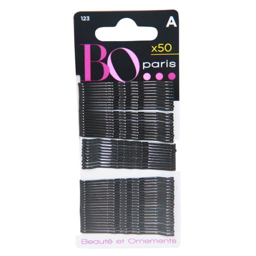 Picture of Bo Paris Bo500123 Black Bobby Pins 50s