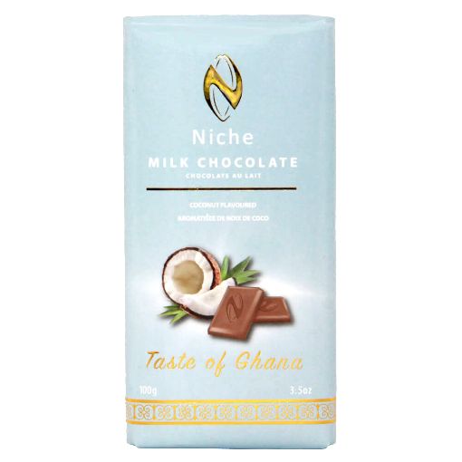 Picture of Niche Milk Chocolate Coconut 100g