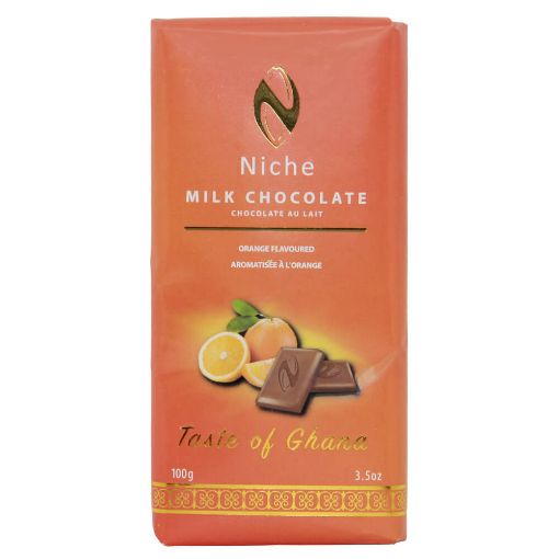 Picture of Niche Milk Chocolate Orange 100g