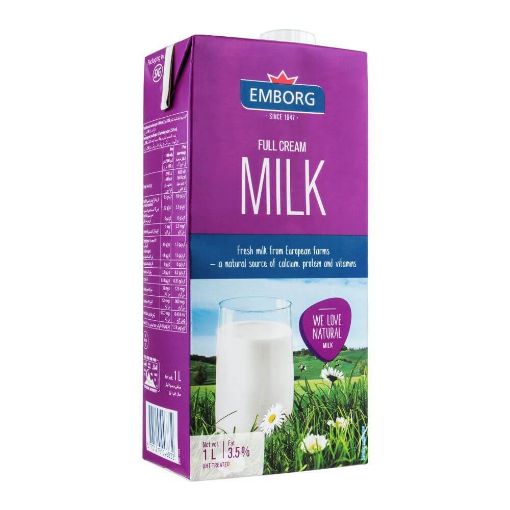 Picture of Emborg Milk Full Cream 1ltr