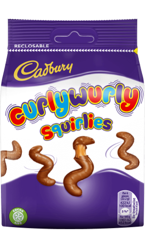 Picture of Cadbury Curly Wurly Squirlies 95g