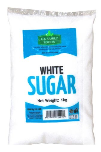 Picture of A A Family Foods White Sugar 1Kg