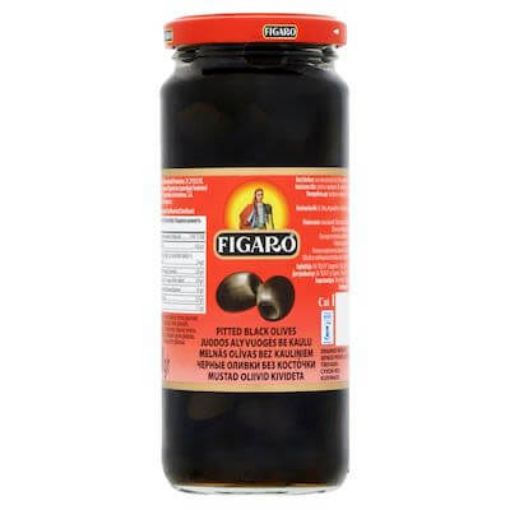 Picture of Figaro Pitted Black Olives 340g