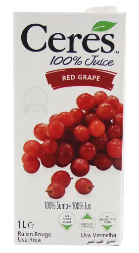 Picture of Ceres Red Grape Juice 1ltr