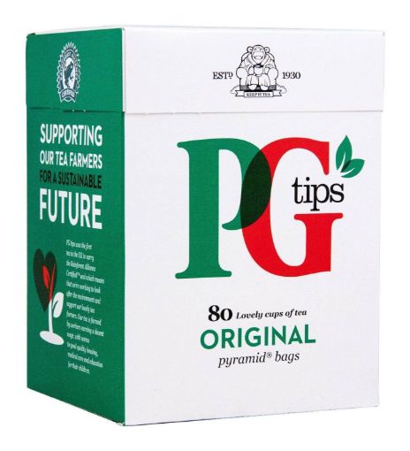 Picture of Pg Tips Original Pyramidal Tea Bags 80s