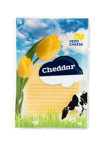 Picture of Vepo White Cheddar Cheese Slices 150g