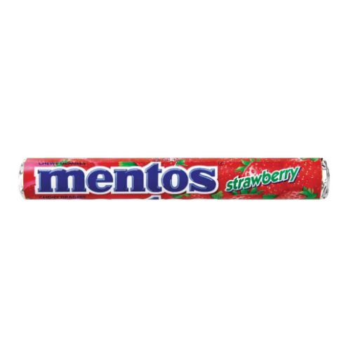 Picture of Mentos Strawberry Roll 14s