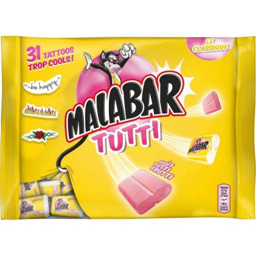 Picture of Malabar Tutti Bubblegum 214g