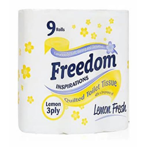 Picture of Freedom Inspirations Toilet Roll Lemon Soft Quilt 9s