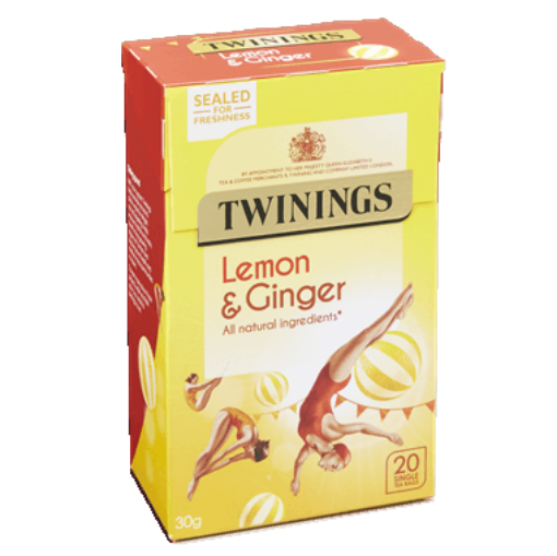 Picture of Twinings Tea Lemon & Ginger 20s