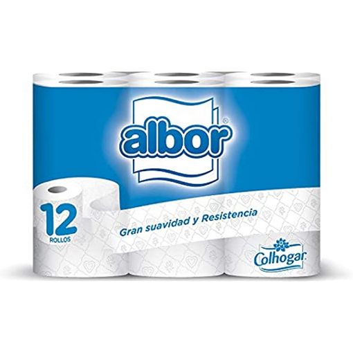Picture of Colhogar Toilet Roll Paper Albor 12s           