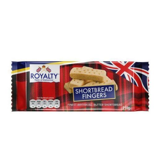 Picture of Royalty Shortbread Fingers 210g
