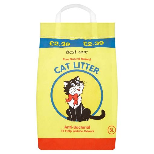 Picture of Best-One Cat Litter Anti-Bacterial 5Lt