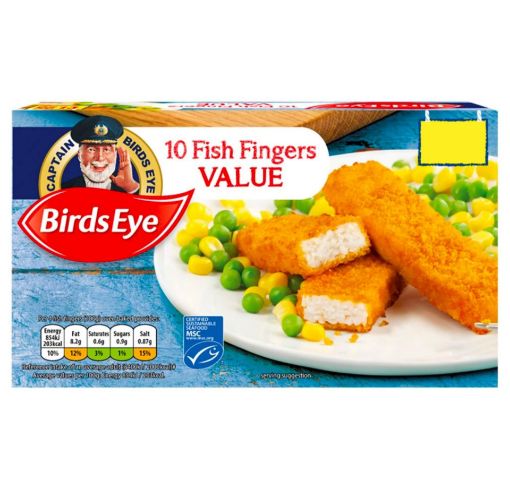 Picture of Birds Eye 10 Value Fish Fingers 250g