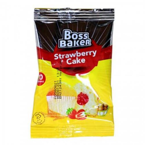 Picture of Boss Baker Strawberry Cake 20g