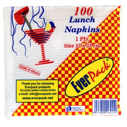 Picture of Everpack Lunch Napkin Plain 100s