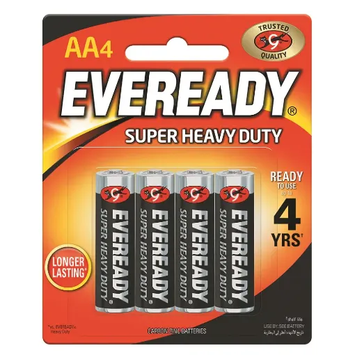 Picture of Eveready Super Heavy Duty AA*4