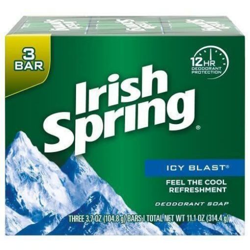Picture of Irish Spring Soap Icy Blast 3x100g