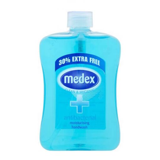 Picture of Medex Anti-Bacaterial Handwash with Moisteriser  30% Extra Refill 650ml