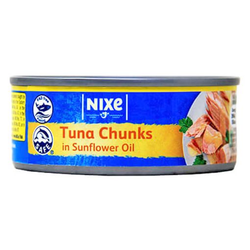 Picture of Nixe Tuna Chunks Sunflower Oil 145g